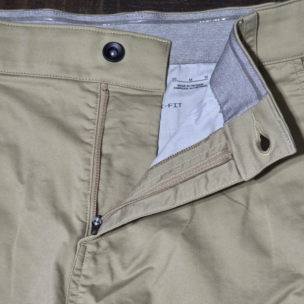Nike Dri-FIT Repel Mens 30 Golf Chino Shorts Khaki Tan Beige DA4139-297 Size 30 - Picture 4 of 8